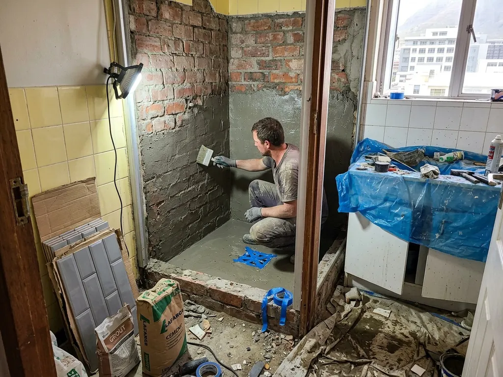 Wall & Shower Waterproofing in Rondebosch, Cape Town